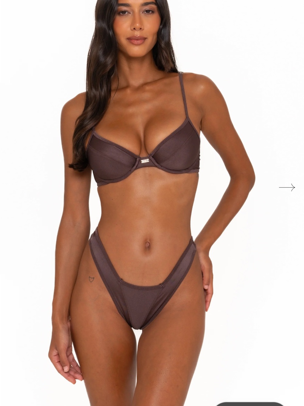 FAE swim Gigi top size XS color stardust brand new with tags!